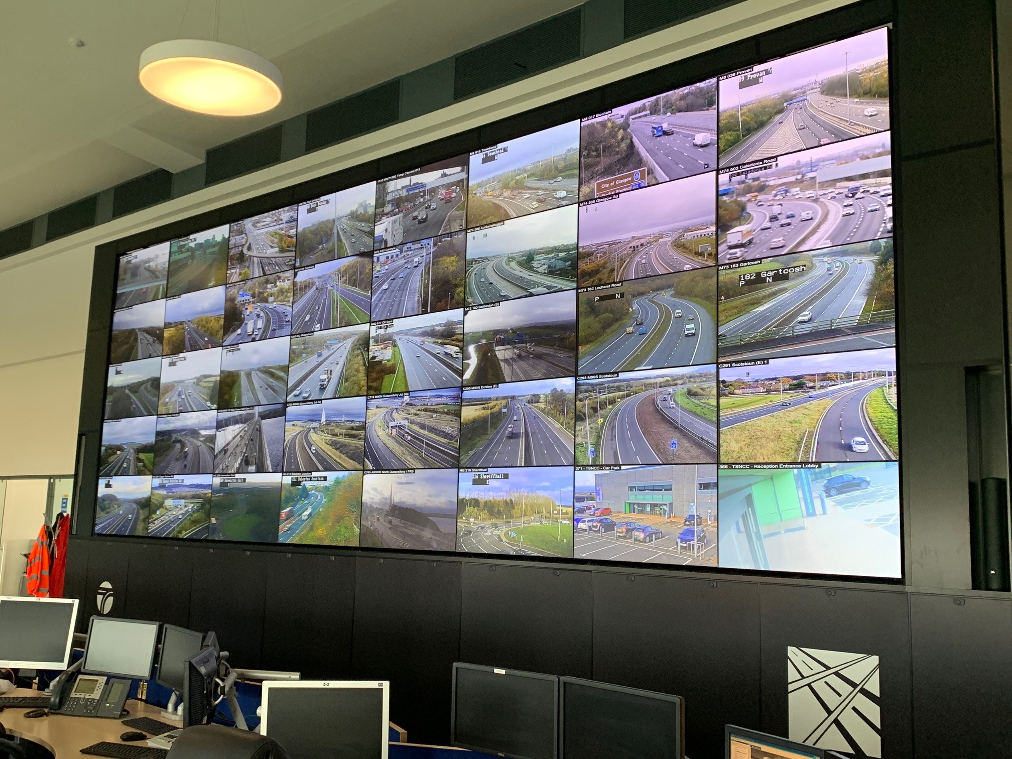 traffic Scotland control centre