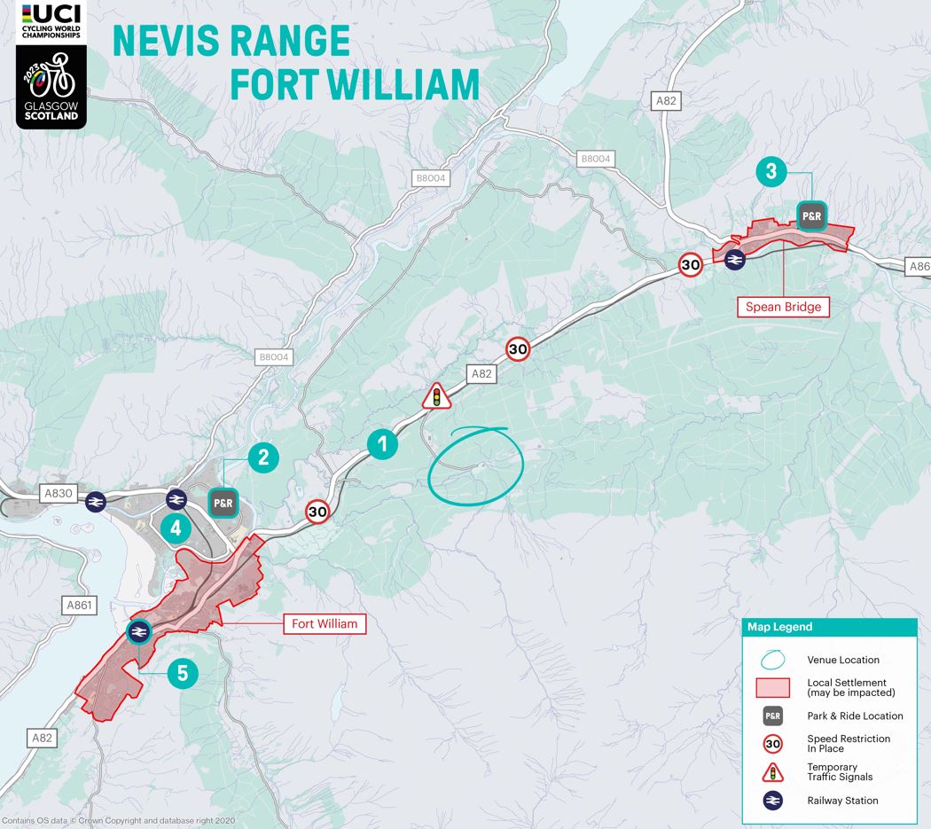 Fort William UCI CWC Map