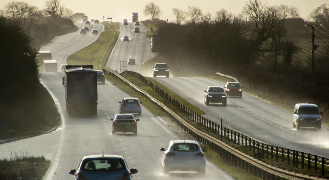Motorway in Scotland
