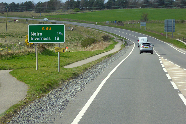 A96 approach to Nairn