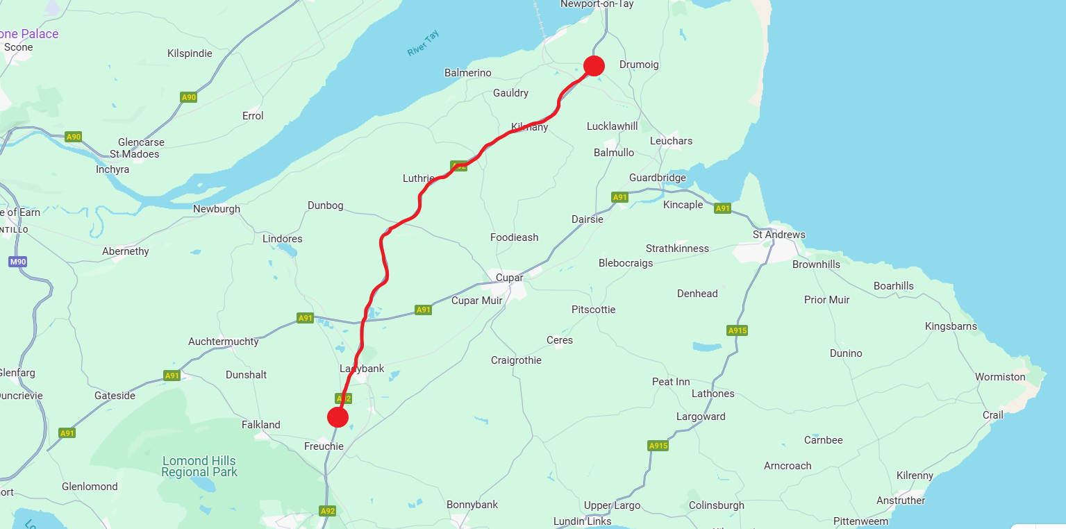 A92 Drainage Survey Works