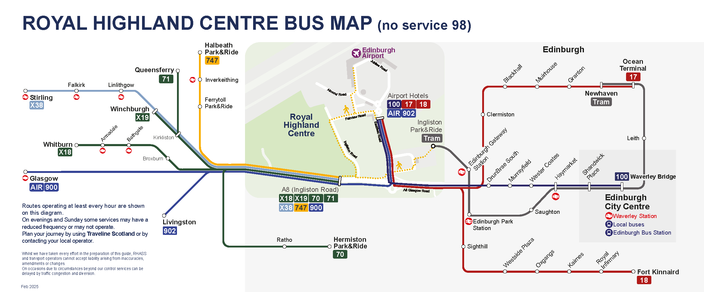 Map for transport to UK Pipe band Championships