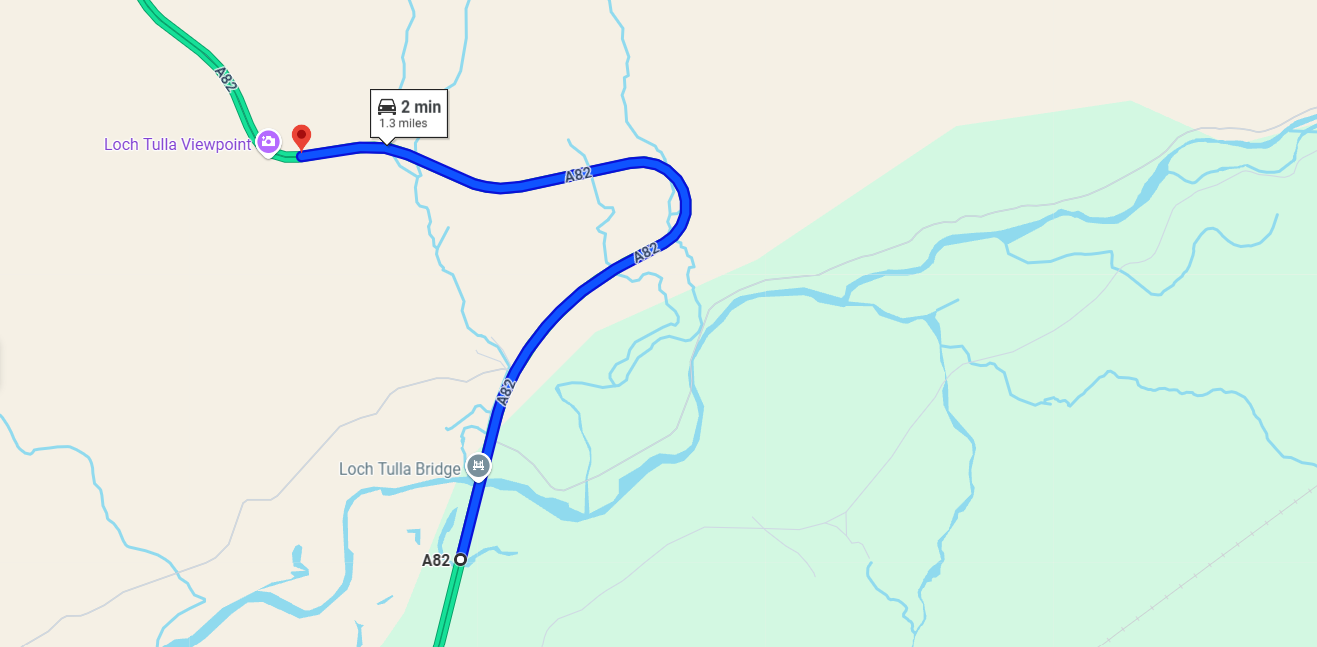 A82 Loch Tulla 