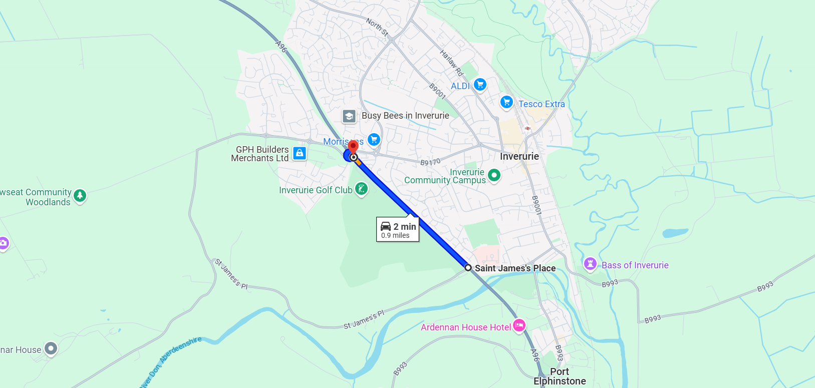 Image of A96 Roadworks