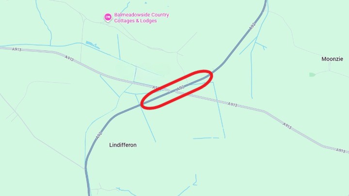 A92 at the A913 Junction
