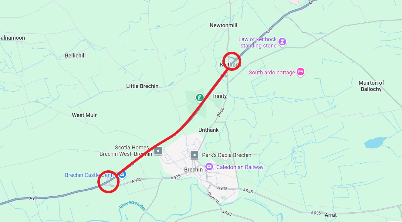 A90 Brechin Carriageway Improvements