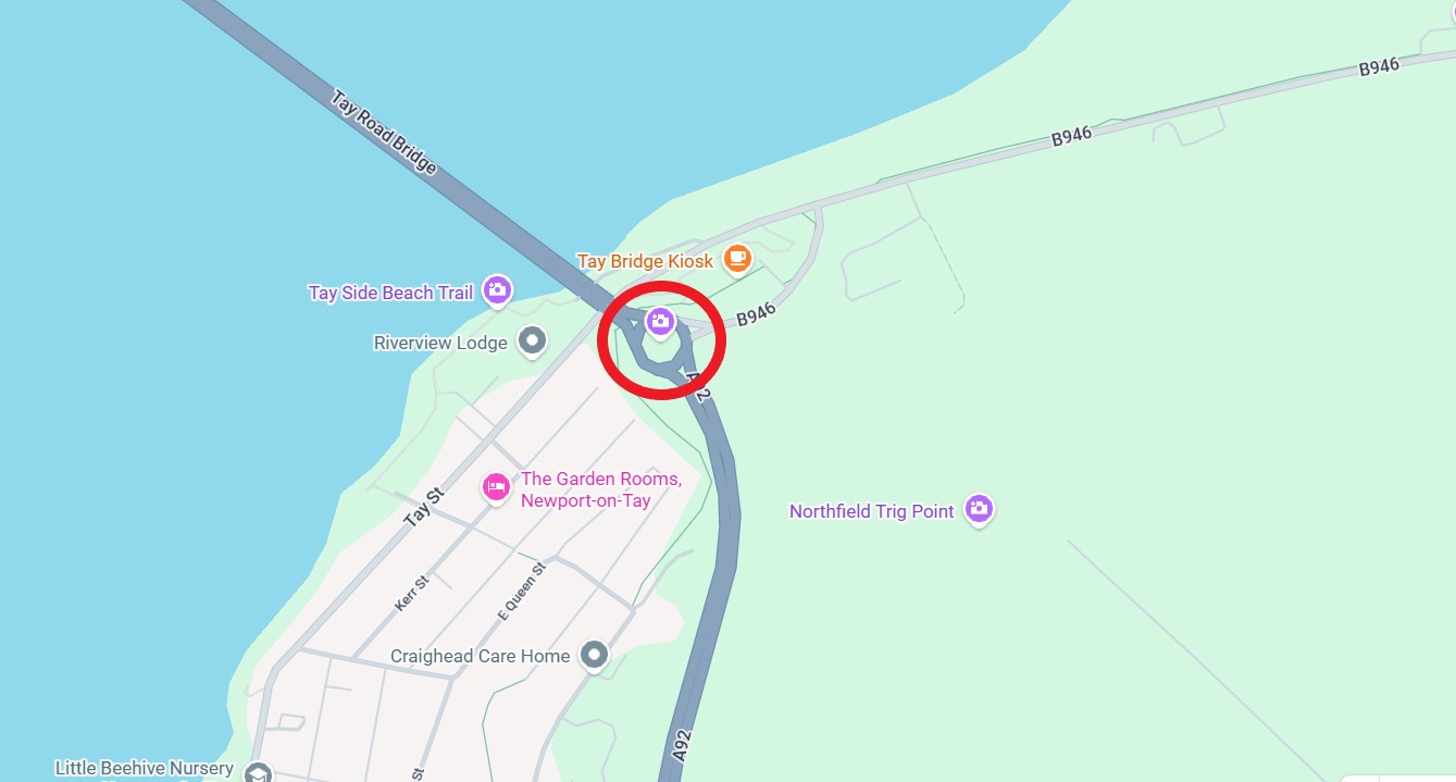 A92 Tay Road Bridge Roundabout