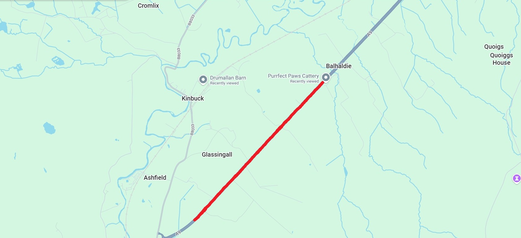 A9 North Of Dunblane 