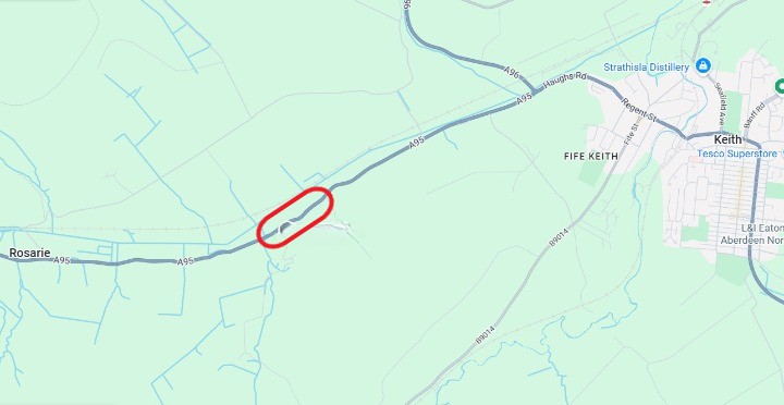 A95 Near Keith