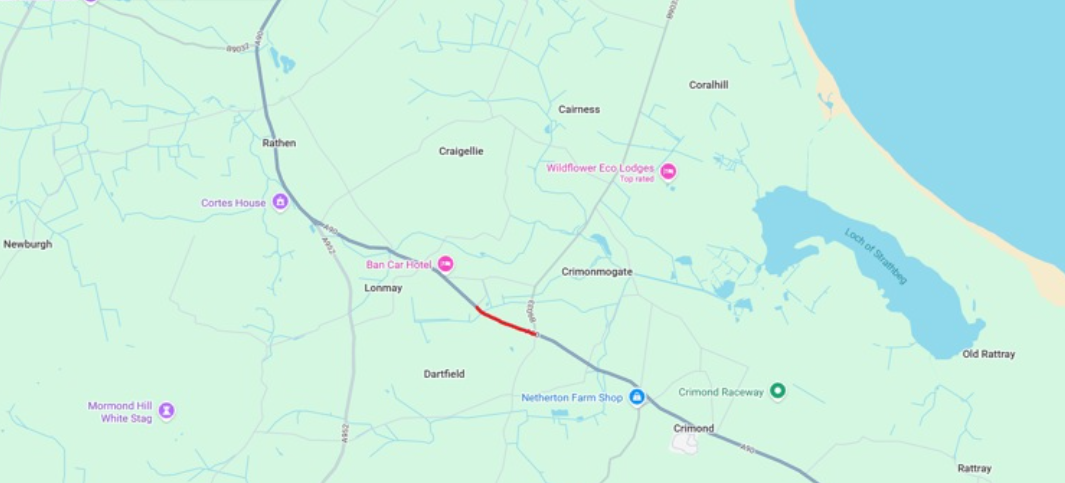 A90 Drainage Works West Of Crimond 