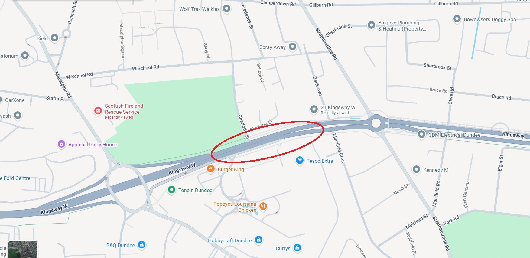 A90 Kingsway Traffic Loops