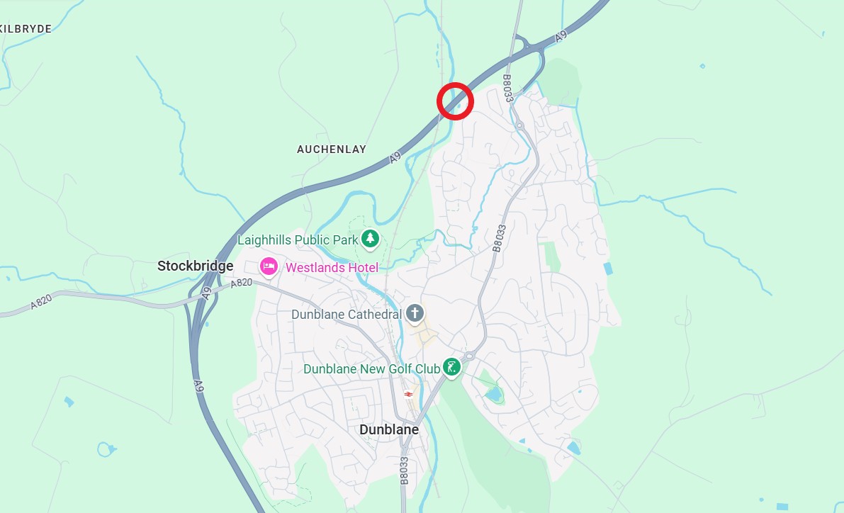 A9 Allan Water Bridge at Dunblane