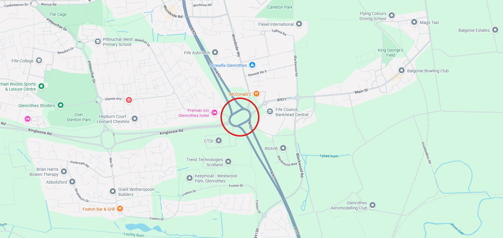 Bankhead Roundabout 
