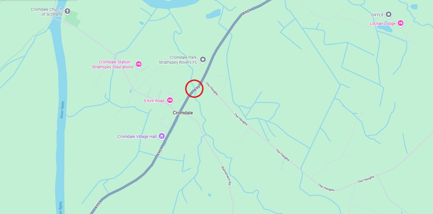 A95 Cromdale Roadworks 