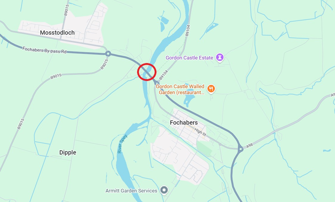 A96 Fochabers Summer Roadworks 