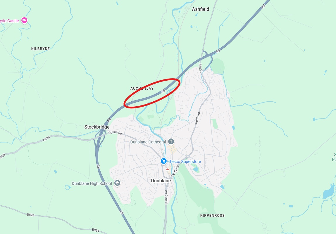A9 Allan Water to Stockbridge