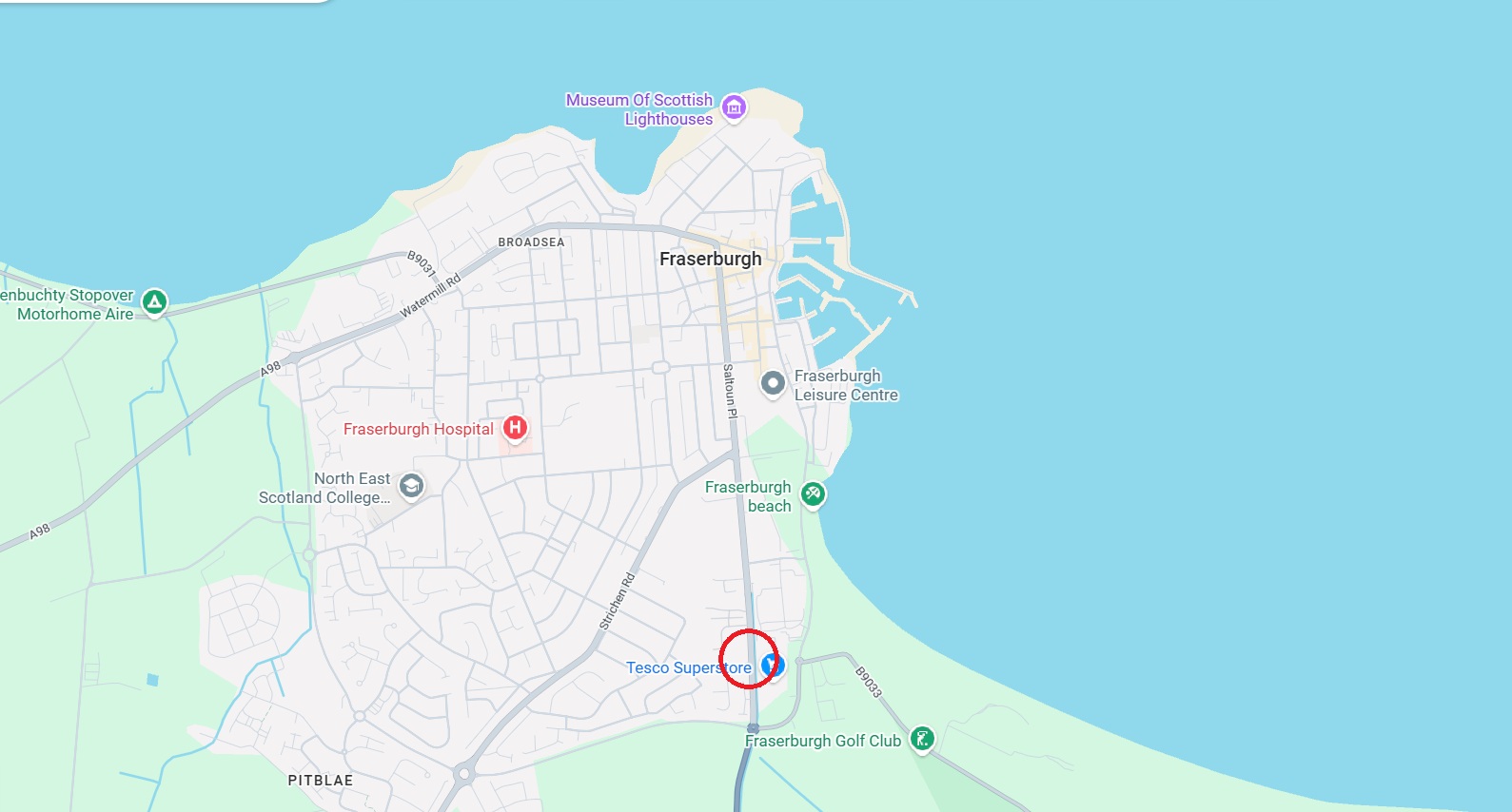 A90 Fraserburgh Roadworks 