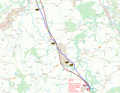 M74 Junction 8-9 