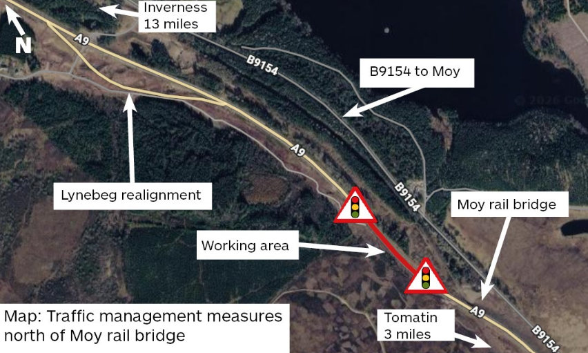 Tomatin To Moy Dualling 