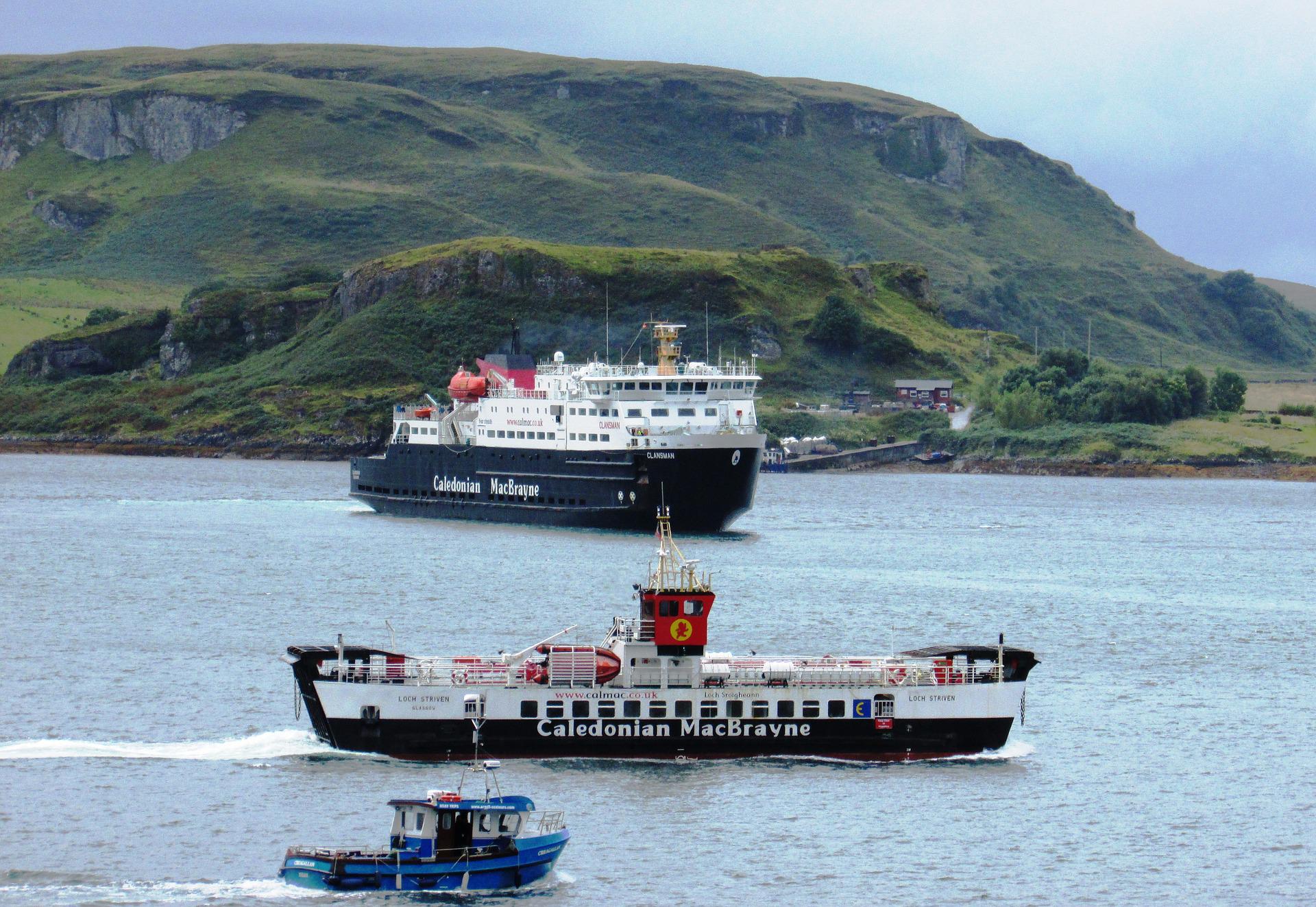 Two CalMac ferries